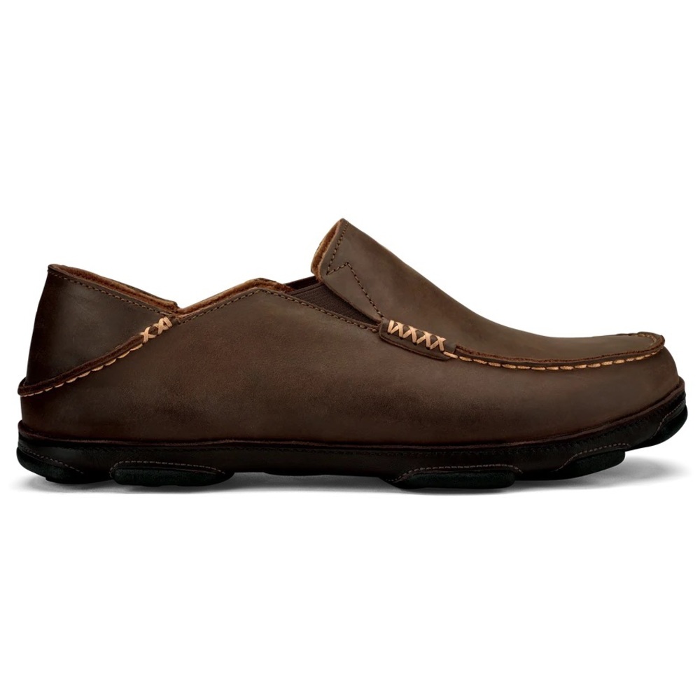 NWOT Olukai Moloa Men's Leather Slip-On Shoes 13